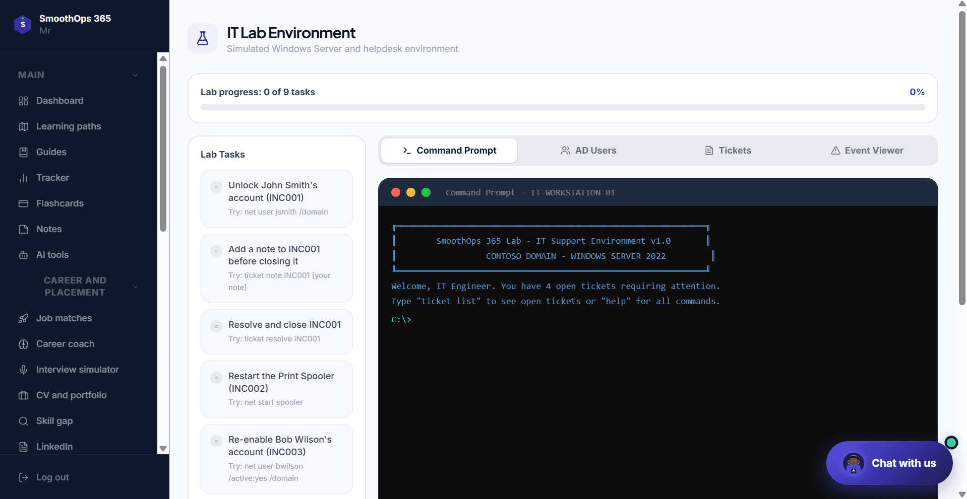 IT Lab Environment