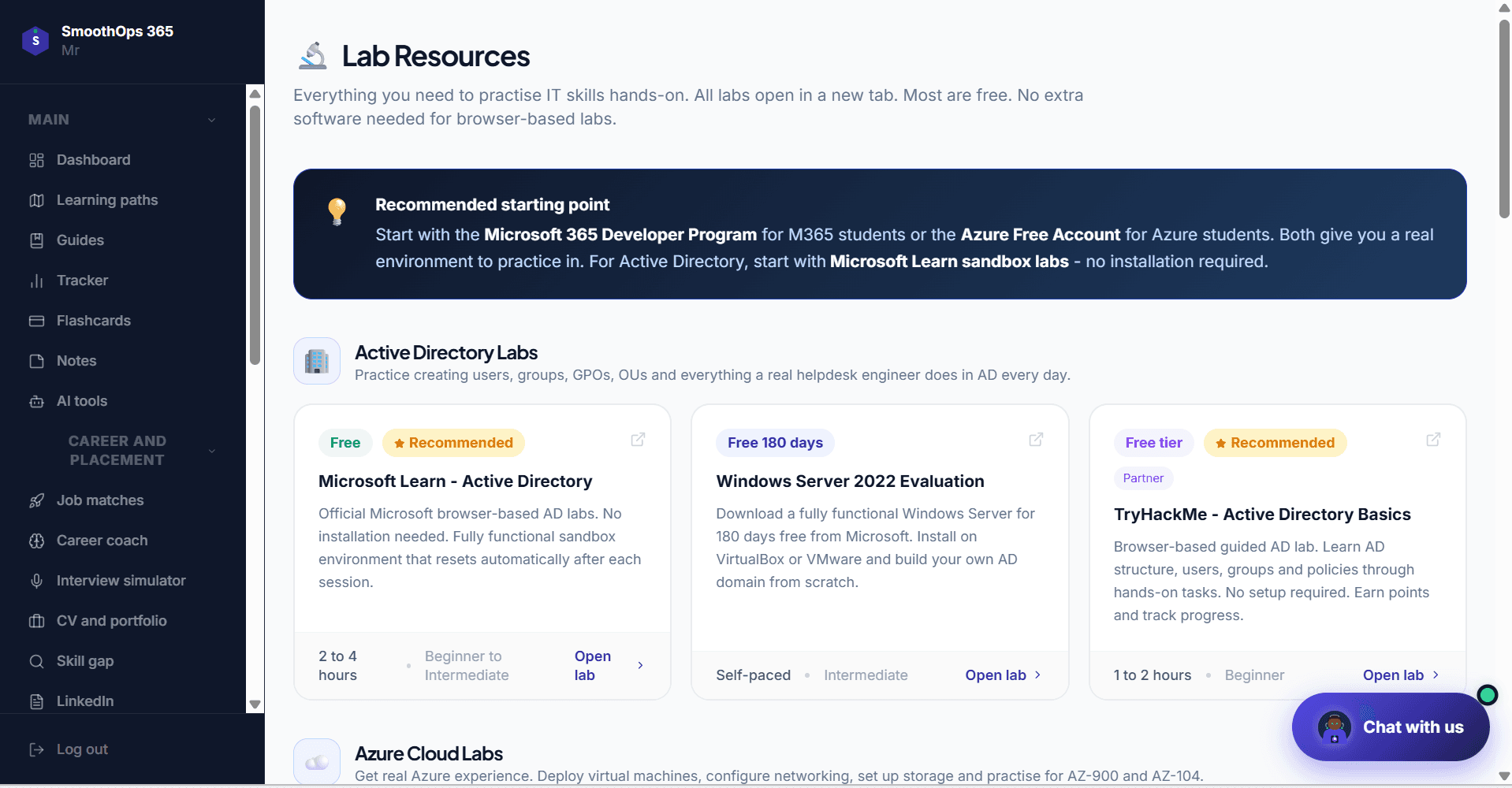 Lab Resources
