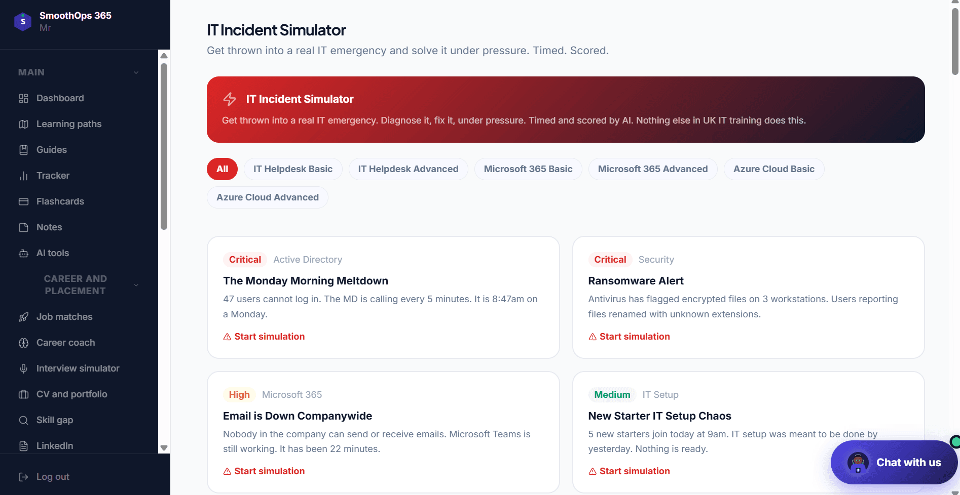IT Incident Simulator